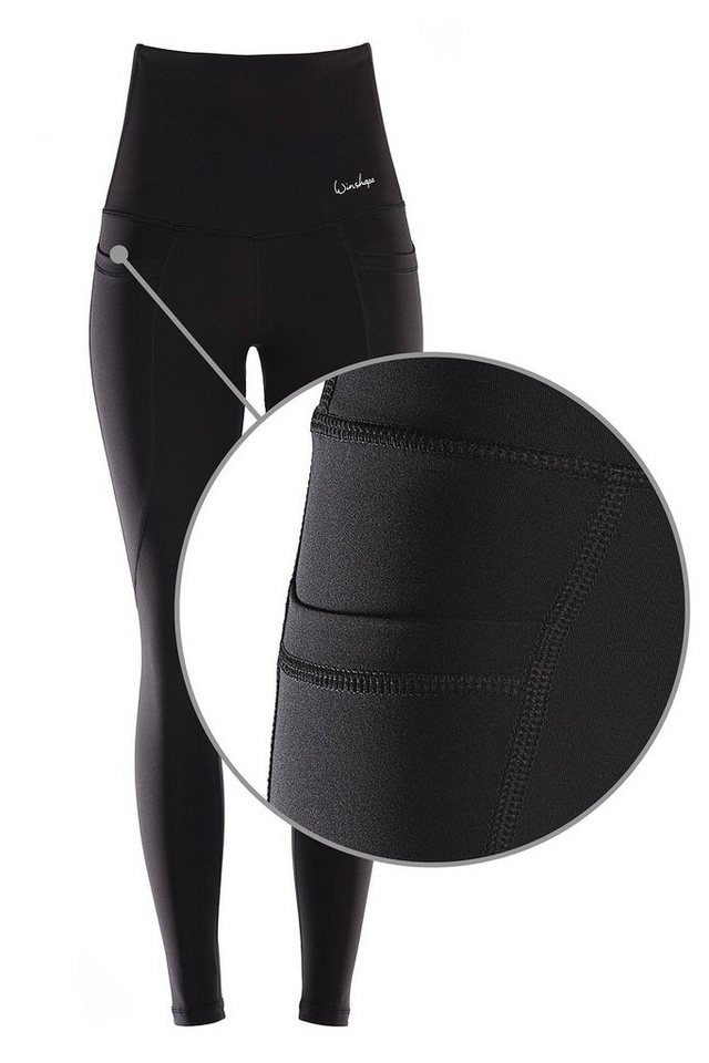 Winshape Leggings Functional Comfort HWL115C High Waist mit praktischen Taschen von Winshape