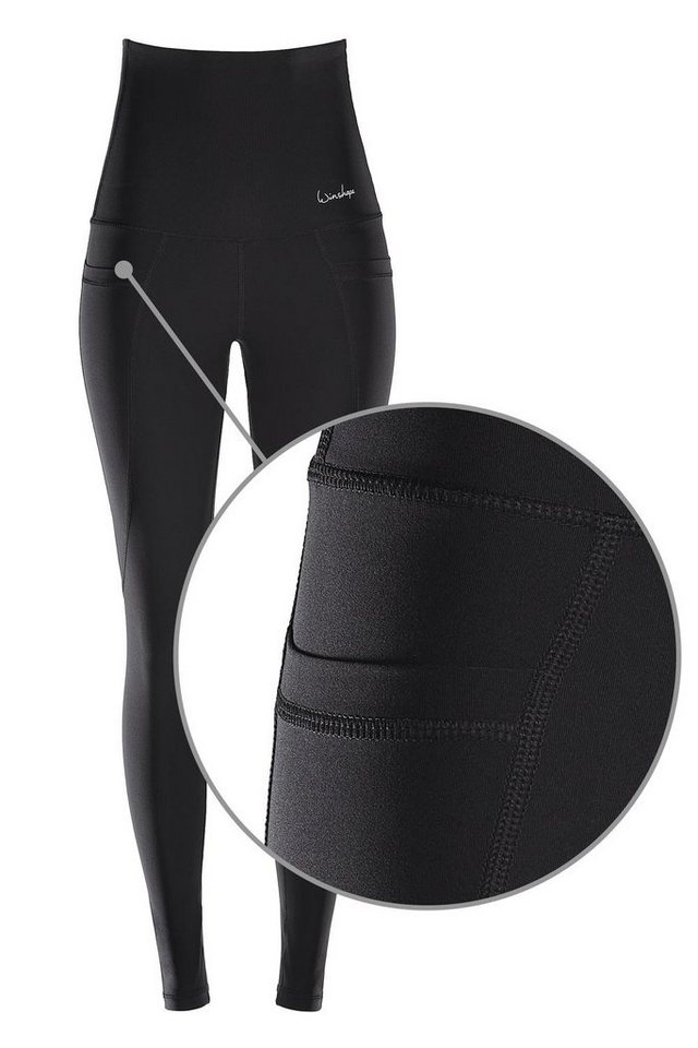 Winshape Leggings Functional Power Shape Tights HWL114 High Waist mit praktischen Taschen von Winshape