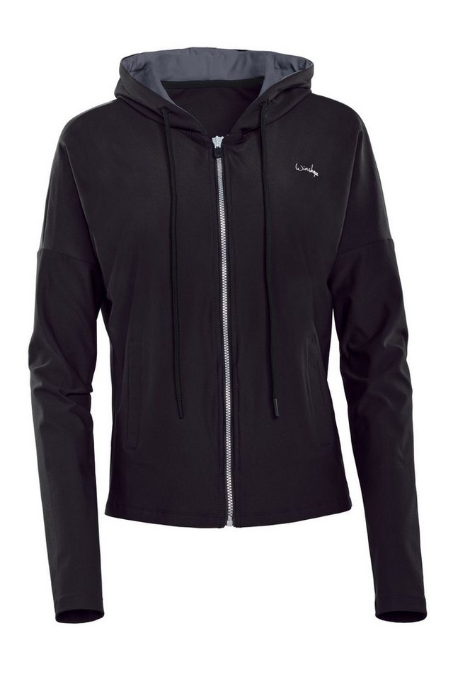 Winshape Trainingsjacke Functional Comfort Jacket J008C mit Ton-in-Ton-Farbakzent von Winshape