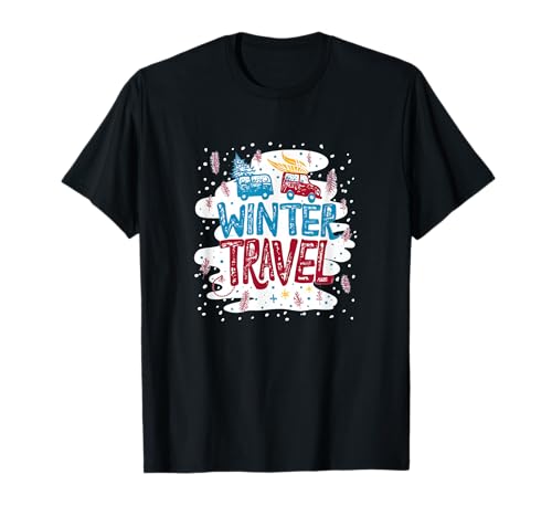 Tolles Winter-Reise-Kostüm für Erwachsene und Kinder T-Shirt Tolles Winter-Reise-Kostüm für Erwachsene und Kinder T-Shirt von Winter Travel Outfit
