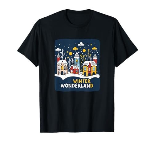 Spüren Sie die Freude mit dem Winterwunderland für Erwachsene und Kinder T-Shirt Spüren Sie die Freude mit dem Winterwunderland für Erwachsene und Kinder T-Shirt von Winter Wonderland