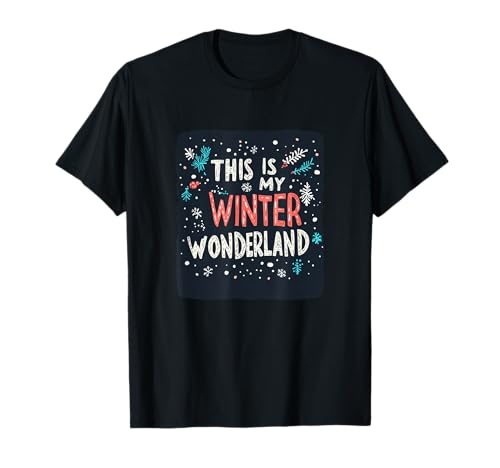Tolles Winter-Wunderland-Kostüm für Erwachsene und Kinder T-Shirt Tolles Winter-Wunderland-Kostüm für Erwachsene und Kinder T-Shirt von Winter Wonderland