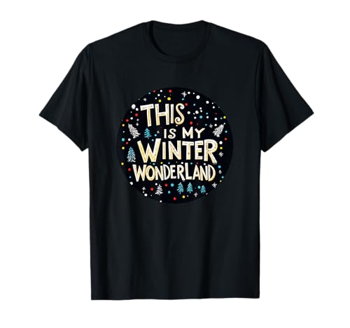 Winter Wonderland Logo für Jungen und Mädchen T-Shirt Winter Wonderland Logo für Jungen und Mädchen T-Shirt von Winter Wonderland