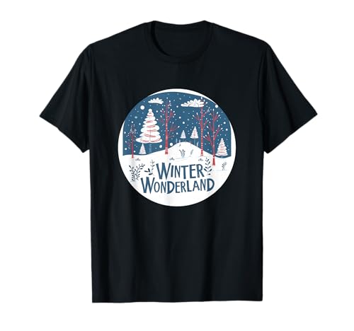 Winter Wonderland Logo für einen charmanten Jungen- und Mädchen-Look T-Shirt Winter Wonderland Logo für einen charmanten Jungen- und Mädchen-Look T-Shirt von Winter Wonderland
