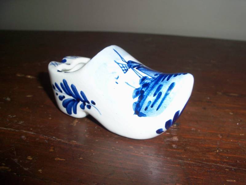 Handbemalter Delft Holland Keramikschuh Handbemalter Delft Holland Keramikschuh von WinterFinds