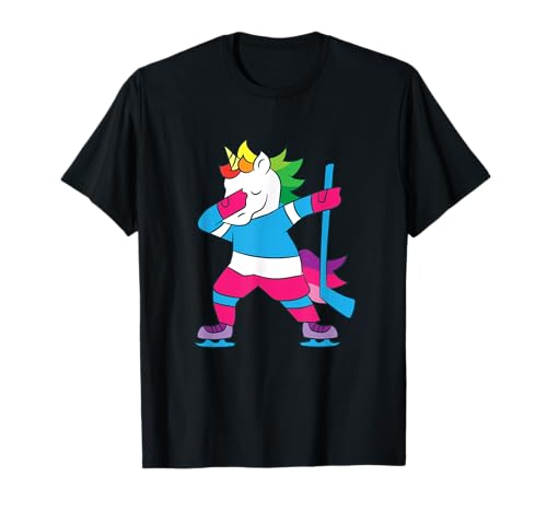 Dabbing Hockey Einhorn Eishockey Mädchen Einhorn T-Shirt Dabbing Hockey Einhorn Eishockey Mädchen Einhorn T-Shirt von Wintersport & Hockey Geschenke