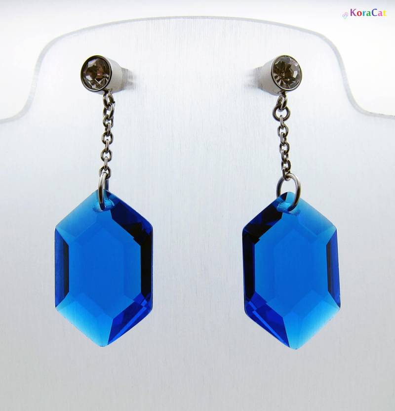 Glas Rupie Ohrringe Glas Rupie Ohrringe von Winterwish