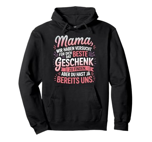 Lustiger Muttertag Spruch Mama Freundschaft Mom Muttertag Pullover Hoodie von Wir Sind Dein Geschenk Mama Familien Partnerlook