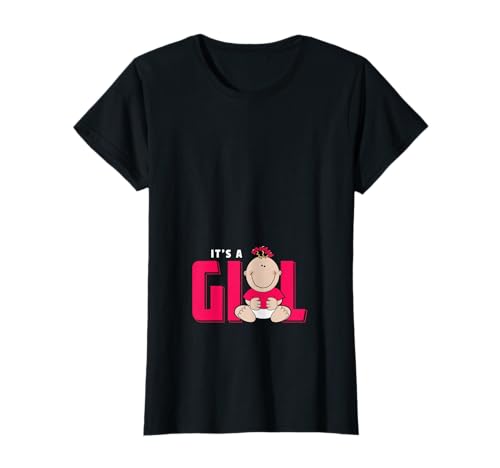 It's A Girl Schwangerschaft Geschenk Schwangere Baby T-Shirt It's A Girl Schwangerschaft Geschenk Schwangere Baby T-Shirt von Wir Sind Schwanger Geschenke