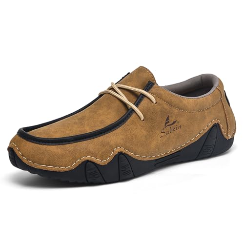 WirSSGut Herren Klassische Mokassins Flache Slipper Slip on Penny Loafer Weich Comfort Schuhe Bootsschuhe Freizeitschuhe Fahrenschuhe EU38-48 WirSSGut Herren Klassische Mokassins Flache Slipper Slip on Penny Loafer Weich Comfort Schuhe Bootsschuhe Freizeitschuhe Fahrenschuhe EU38-48 von WirSSGut