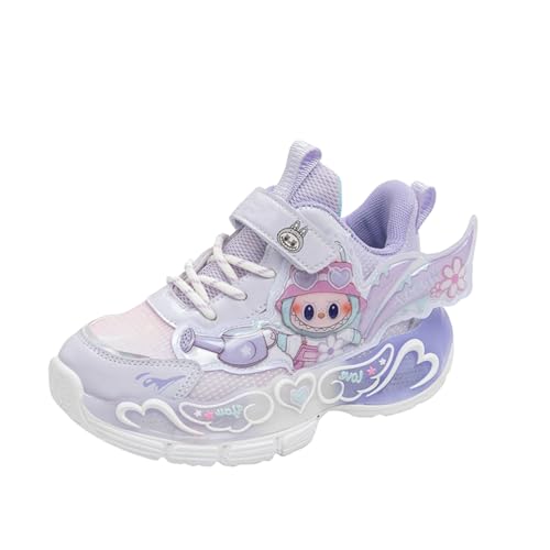 WirSSGut Kinder Sneaker Jungen Glühen Cartoon Sportschuhe Mädchen Turnschuhe Bequem Leichte Atmungsaktiv Kinderschuhe EU25-36 von WirSSGut