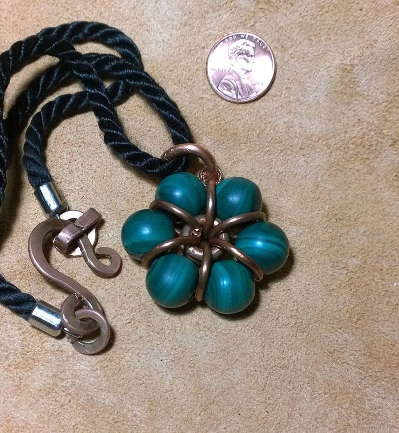 Perlen Anhänger Perlen Anhänger von WireAndBeadsJewelry