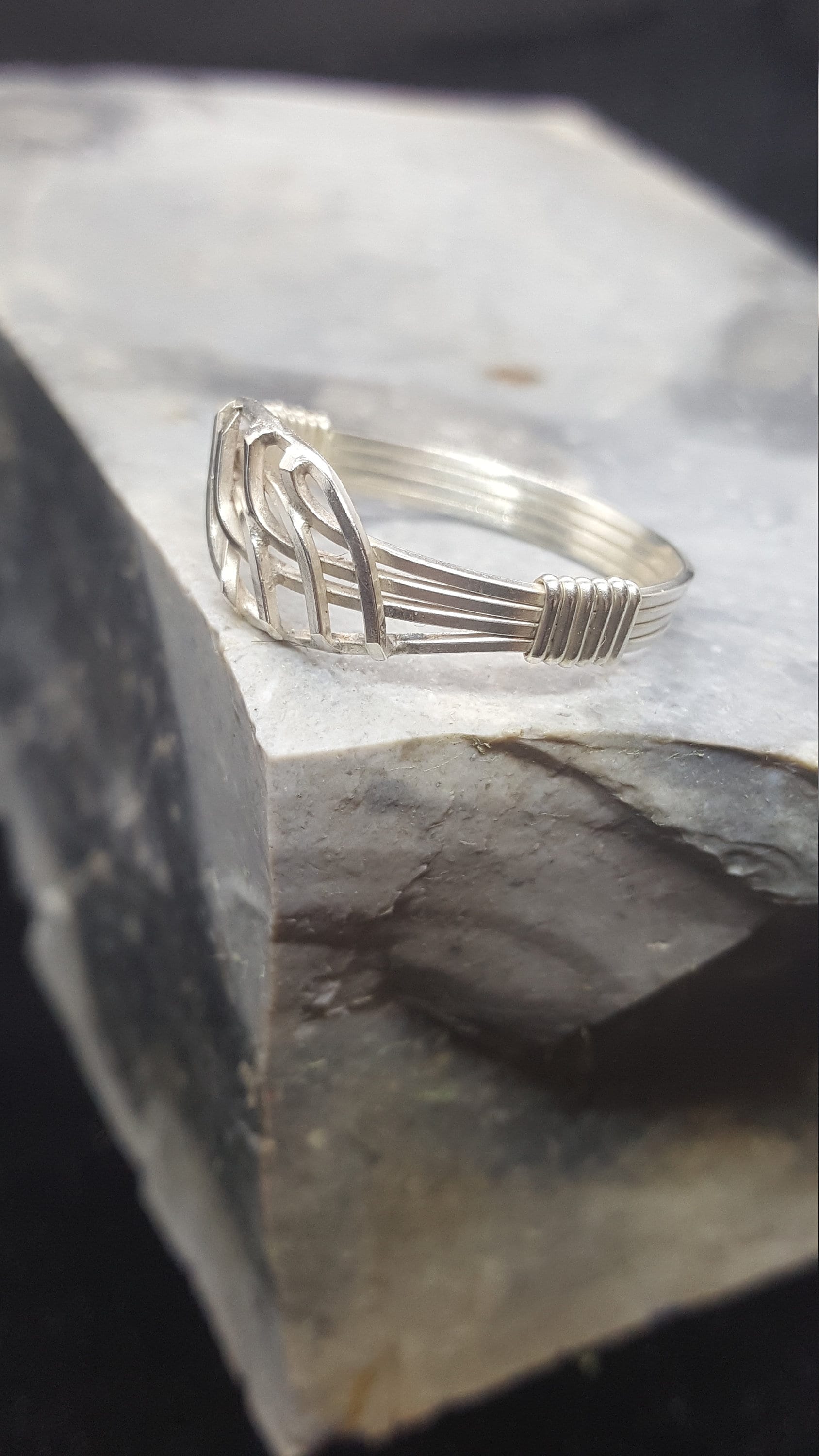 sterling Silber Ring sterling Silber Ring von WireJewelryByHeather