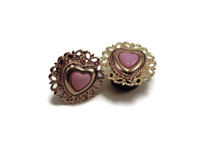 Ein Paar Weiße Oder Herzen Mit Gold An Schwarzen Acryl Plugs Silikon O-Ring Ein Paar Weiße Oder Herzen Mit Gold An Schwarzen Acryl Plugs Silikon O-Ring von WireJewelryCreations