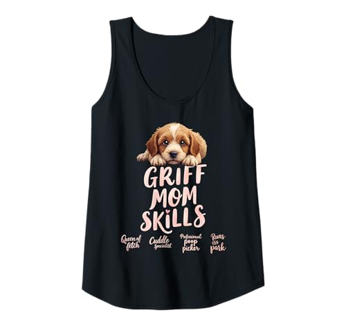 Damen Lustiger Griff Mama Hund Drahthaar Griffon Mama Humor Zitat Tank Top Damen Lustiger Griff Mama Hund Drahthaar Griffon Mama Humor Zitat Tank Top von Wirehaired Pointing Griffon Fun Designs