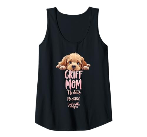 Damen Lustiger Griff Mama Hund Drahthaar Griffon Mama Humor Zitat Tank Top Damen Lustiger Griff Mama Hund Drahthaar Griffon Mama Humor Zitat Tank Top von Wirehaired Pointing Griffon Fun Designs