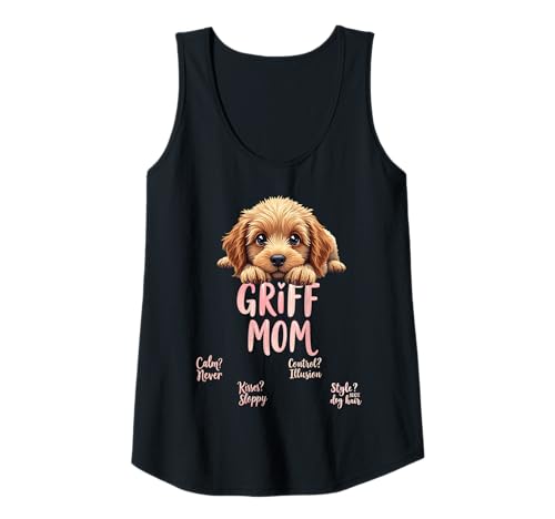 Damen Lustiger Griff Mama Hund Drahthaar Griffon Mama Humor Zitat Tank Top Damen Lustiger Griff Mama Hund Drahthaar Griffon Mama Humor Zitat Tank Top von Wirehaired Pointing Griffon Fun Designs