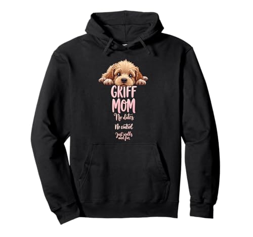 Lustiger Griff Mama Hund Drahthaar Griffon Mama Humor Zitat Pullover Hoodie Lustiger Griff Mama Hund Drahthaar Griffon Mama Humor Zitat Pullover Hoodie von Wirehaired Pointing Griffon Fun Designs