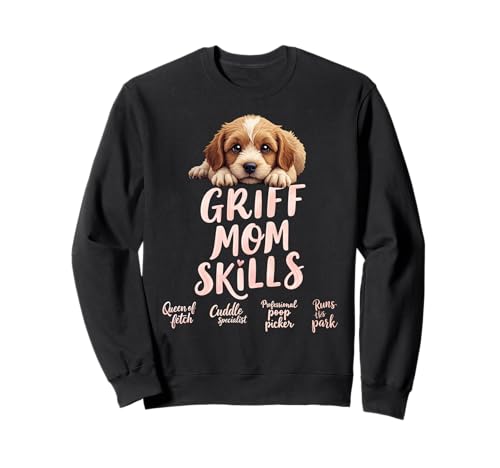 Lustiger Griff Mama Hund Drahthaar Griffon Mama Humor Zitat Sweatshirt Lustiger Griff Mama Hund Drahthaar Griffon Mama Humor Zitat Sweatshirt von Wirehaired Pointing Griffon Fun Designs