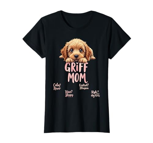 Lustiger Griff Mama Hund Drahthaar Griffon Mama Humor Zitat T-Shirt Lustiger Griff Mama Hund Drahthaar Griffon Mama Humor Zitat T-Shirt von Wirehaired Pointing Griffon Fun Designs