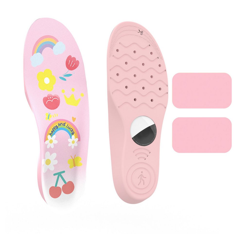 Wisam Einlegesohlen AirTag Schuheinlage Schutzhülle 155-170 mm Rosa von Wisam