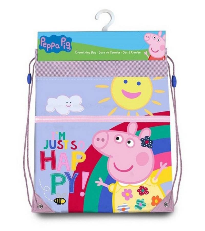 Peppa Pig Kinderrucksack Peppa Wutz Turnbeutel 41 cm (1-tlg) von Peppa Pig