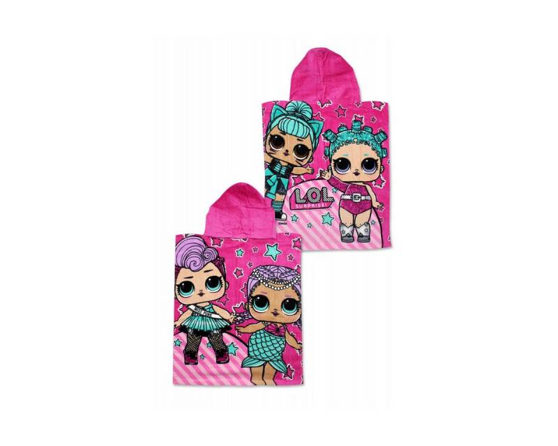 Wisam Poncho LOL Surprise Poncho 50x115cm – Strandtuch Kinder Design von Wisam