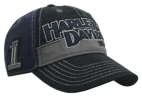 Wisconsin Harley-Davidson Herren Baseball, Blau, Einheitsgröße von Wisconsin Harley-Davidson