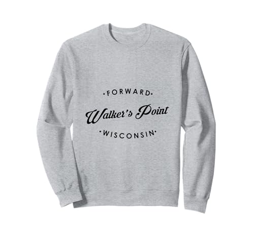 Walker's Point Milwaukee WI für Männer und Frauen. Sweatshirt von Wisconsin Pride Products