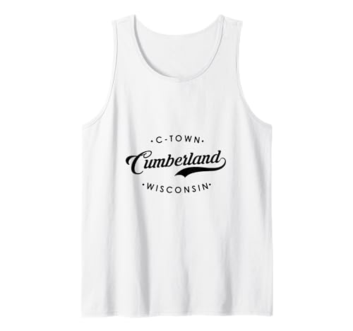 Cumberland WI C-Town für Herren und Damen. Tank Top Cumberland WI C-Town für Herren und Damen. Tank Top von Wisconsin WI Script Pride Products