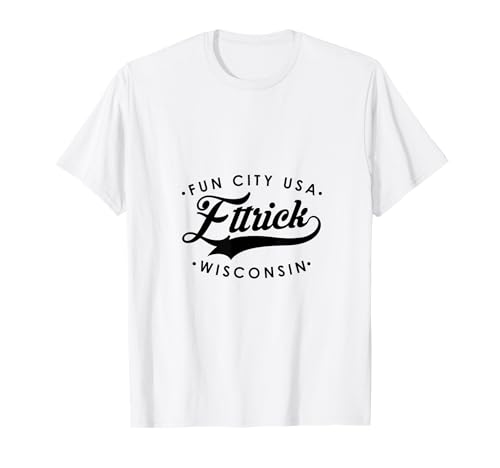 Ettrick WI Fun City für Männer Frauen T-Shirt Ettrick WI Fun City für Männer Frauen T-Shirt von Wisconsin WI Script Pride Products