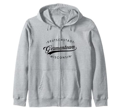 Germantown WI Deutschstadt für Männer Frauen Kapuzenjacke Germantown WI Deutschstadt für Männer Frauen Kapuzenjacke von Wisconsin WI Script Pride Products