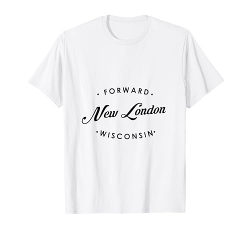 Neues Motto des Bundesstaates London WI für Männer und Frauen. T-Shirt Neues Motto des Bundesstaates London WI für Männer und Frauen. T-Shirt von Wisconsin WI Script Pride Products