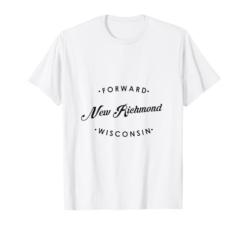 Neues Staatsmotto von Richmond WI für Männer und Frauen. T-Shirt von Wisconsin WI Script Pride Products
