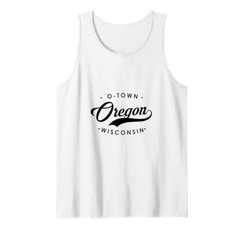 Oregon WI O-Town für Männer und Frauen. Tank Top Oregon WI O-Town für Männer und Frauen. Tank Top von Wisconsin WI Script Pride Products
