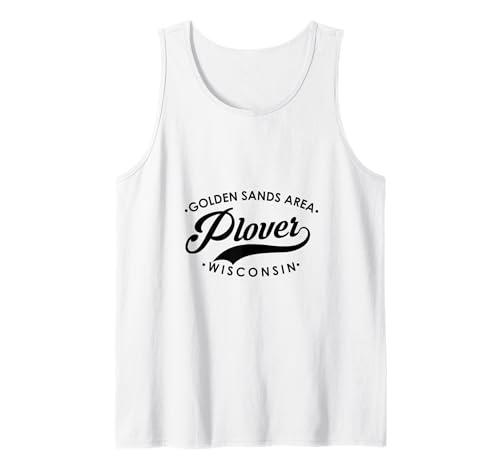 Plover WI Golden Sands Area für Männer und Frauen. Tank Top Plover WI Golden Sands Area für Männer und Frauen. Tank Top von Wisconsin WI Script Pride Products