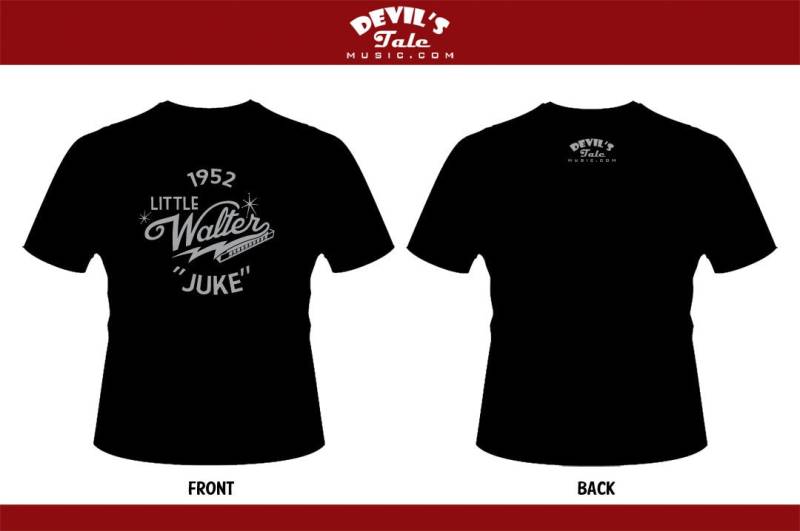 Little Walter "Juke" T-Shirt - Chicago Blues Harmonica Harp Master Little Walter "Juke" T-Shirt - Chicago Blues Harmonica Harp Master von WiseOwlSmartTrays