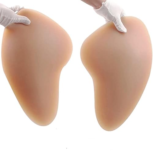 Wisfancy Silikon Hüftpolster, 2 Stück Hüftverstärker Pads Frauen, Hüfte Enhancer Butt Lifter für Männer und Frauen von Wisfancy