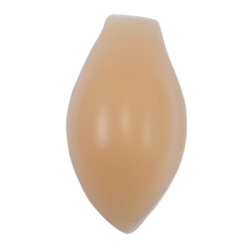 Wisfancy Silikon Private Part Enlarge Pads Front Pouch Bulge Enhancing Pads für Männer Schwimmen Boxershorts, Nicht-Penis Bulge Form, nackt von Wisfancy