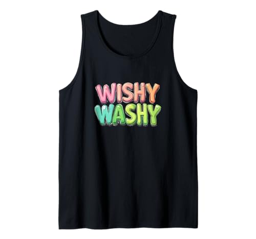 Mehrfarbiges Wishy Washy Kostüm für Erwachsene und Kinder Tank Top Mehrfarbiges Wishy Washy Kostüm für Erwachsene und Kinder Tank Top von Wishy Washy