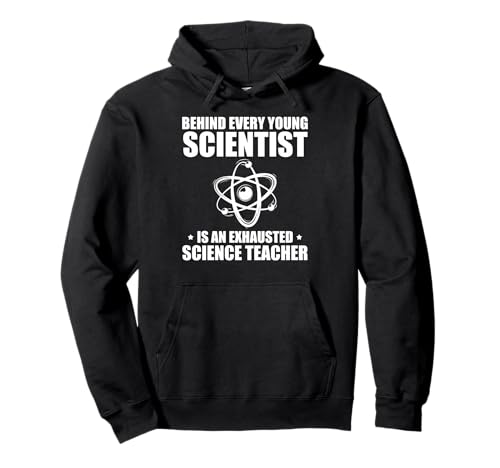 Hinter Jedem Jungen Forscher Steht Lehrer Humor Pullover Hoodie Hinter Jedem Jungen Forscher Steht Lehrer Humor Pullover Hoodie von Wissenschaft Physik Chemie Lehrer Nerd Fan