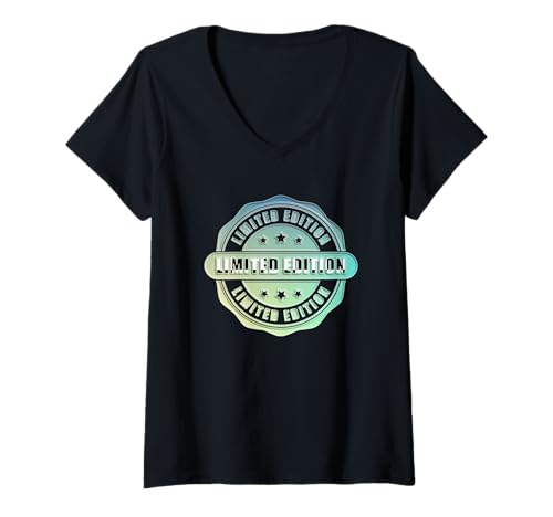 Damen Limitierte Auflage T-Shirt mit V-Ausschnitt Damen Limitierte Auflage T-Shirt mit V-Ausschnitt von Wistful