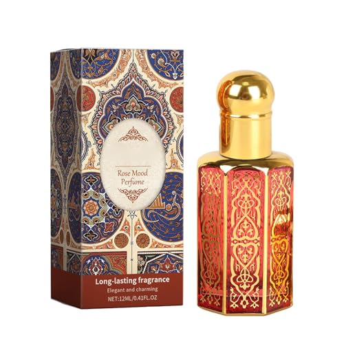 Arabisches Parfüm - 12 Ml Arabisches Parfüm Für Frauen Mit Rosenduft | Kompaktes Naturduftspray | Hochzeitsreisen Täglich | Langlebiges Für Elegante Und Frische Stil Arabisches Parfüm - 12 Ml Arabisches Parfüm Für Frauen Mit Rosenduft | Kompaktes Naturduftspray | Hochzeitsreisen Täglich | Langlebiges Für Elegante Und Frische Stil von Wisylizv