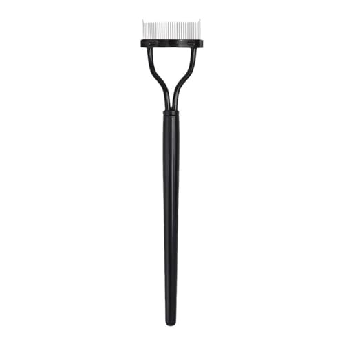 Eye Lash Separator - Wimpernkamm | Wimperntrenner Augenbrauenbürste | Wimperntrenner Mascara Applikator | Metallzähne Eye Lash Comb mit Kammabdeckung von Wisylizv