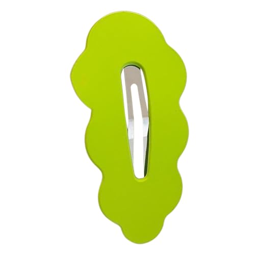 Haarspangen für kleine Mädchen – bunte Süßigkeiten-Lockenhaar-Clips – niedliche gewellte Pony-Clips | kleines trendiges Haarstyling-Zubehör für Teenager, Studenten, tägliches Pendeln, Dating, Schule von Wisylizv