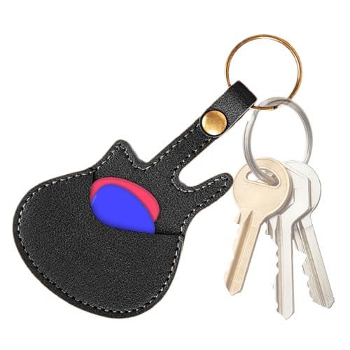 Wisylizv Guitar Pick Halter - PU Leder Picks Organizer Halter Hülle Plear Box Plectrums Bag mit 22 Slots | Ohrenresistente Musikinstrumentenzubehör | Akustische E -Gitarren -Zubehör -Zeug Wisylizv Guitar Pick Halter - PU Leder Picks Organizer Halter Hülle Plear Box Plectrums Bag mit 22 Slots | Ohrenresistente Musikinstrumentenzubehör | Akustische E -Gitarren -Zubehör -Zeug von Wisylizv