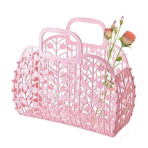 Wisylizv Jelly -Tasche - abnehmbar tragbar | Kids 'Jelly Purse wiederverwendbarer Geschenkkorb | Wiederverwendbare Geschenkkörbe | Idee für Mädchen Frauen, modisch, ideal für tägliches Leben von Wisylizv