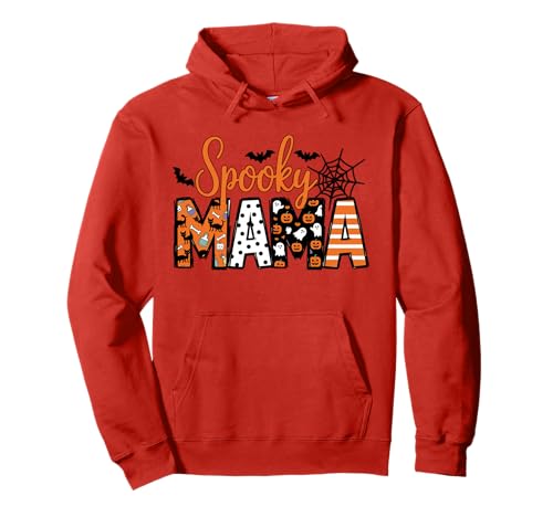 Cute Spooky Mama Halloween - Ghost Pumpkin Spiderweb Damen Pullover Hoodie von Witch Better Have My Tee.USA