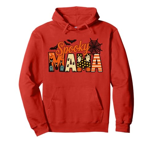 Cute Spooky Mama Halloween - Ghost Pumpkin Spiderweb Damen Pullover Hoodie von Witch Better Have My Tee.USA