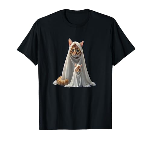 Geisterkatze Meme Lustig Halloween Männer Frauen Kinder T-Shirt Geisterkatze Meme Lustig Halloween Männer Frauen Kinder T-Shirt von Witch Cat Peekaboo Halloween